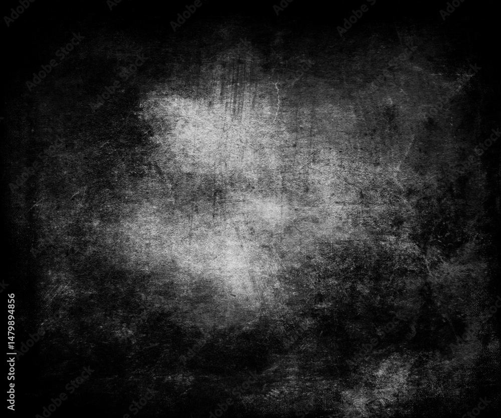 Fototapeta premium Grunge dark scary background, horror texture perfect for your design, old wall