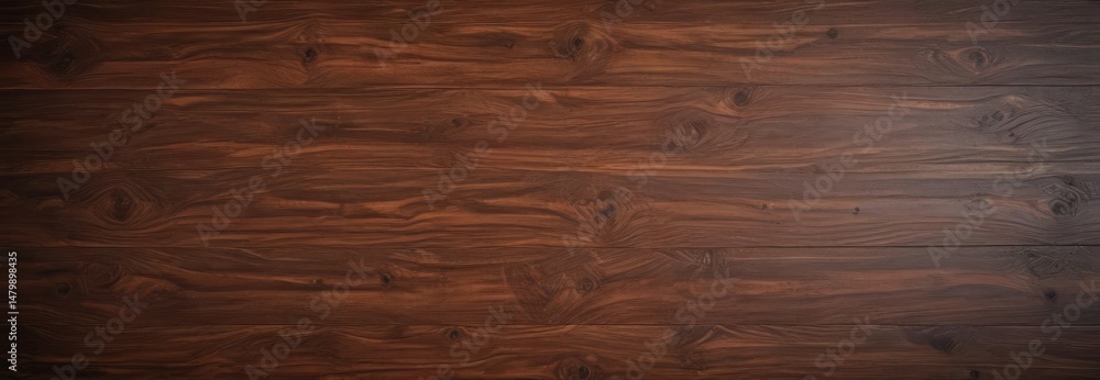 Obraz premium Deep brown wood grain texture, rich contrast, elegant rustic feel, antique wood, rich brown
