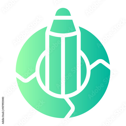 creative process gradient icon