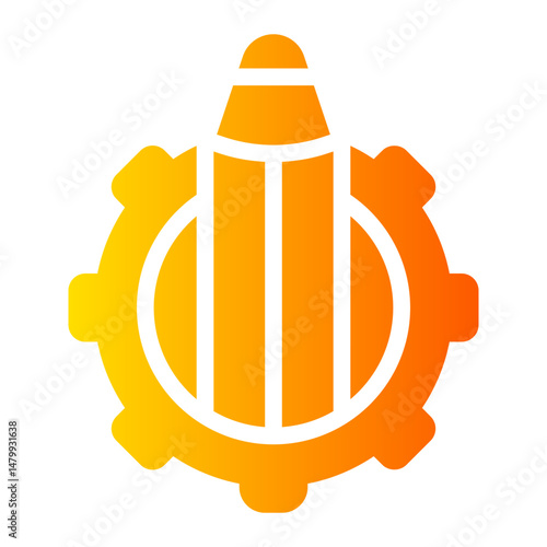 work in progress gradient icon