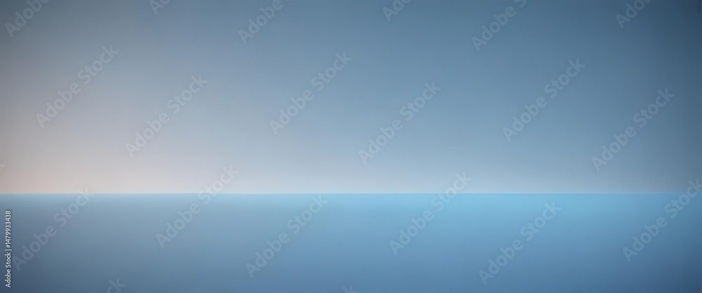 Obraz premium Subtle light blue gradient, soft focus, ethereal glow, water, background, tone
