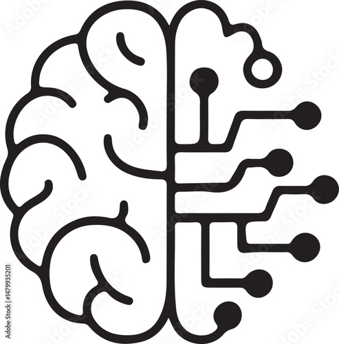 Brain with Circuit Design