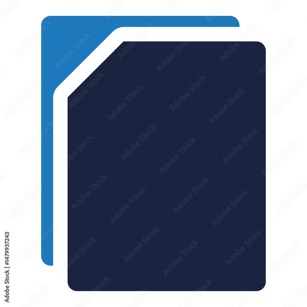 empty file icon blue empty file icon blue
