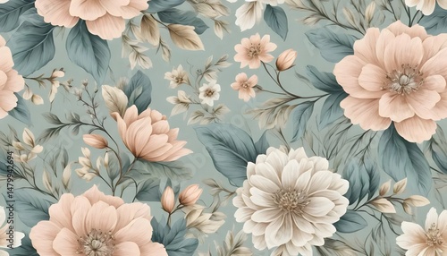 Elegant Floral Arrangement in Pastel Colors