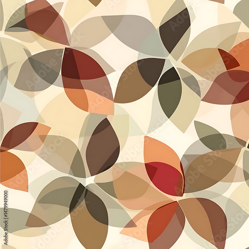 Seamless tile patterns combining cultural, modern, and botanical inspirations for commercial vector.