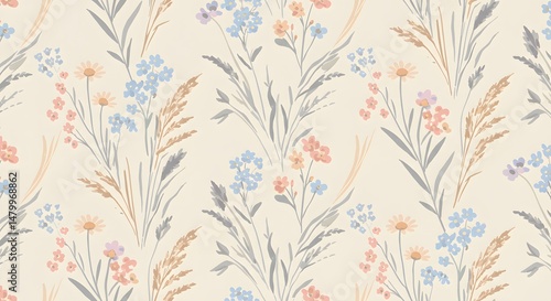 Wildflower Meadow Pattern