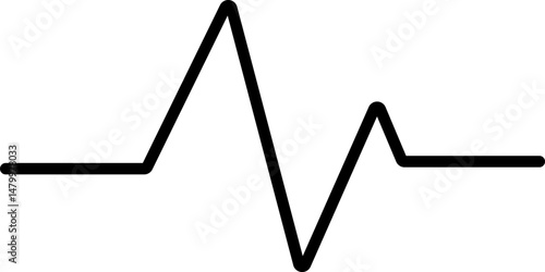 heartbeat icon set. Cardiovascular Applications. healthcare and medicine. Health and Medicine
