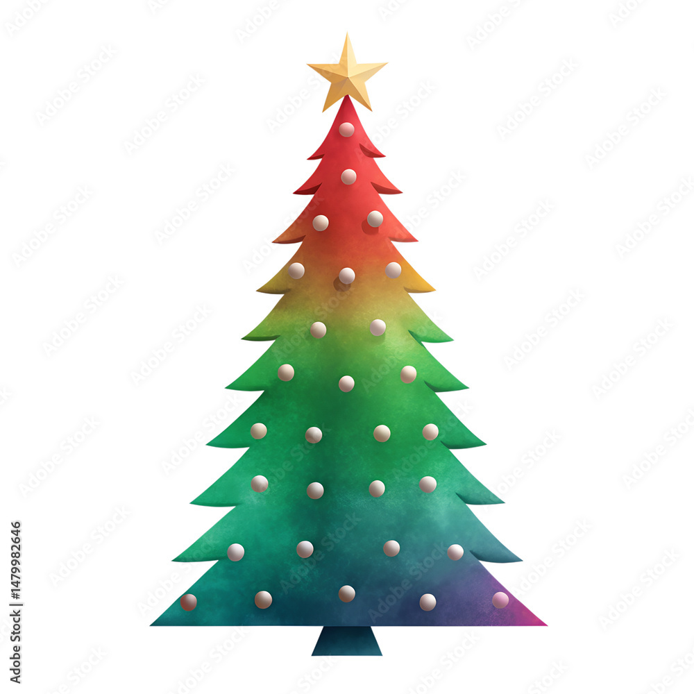 christmas tree isolated on transparent background christmas tree isolated on transparent background