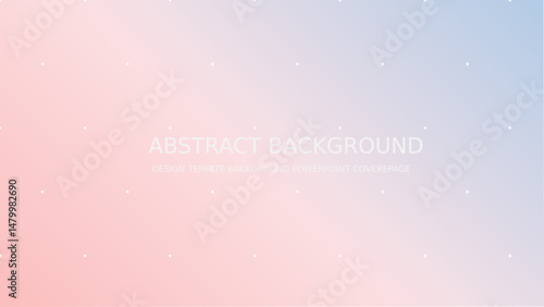 Presentation background with transparent pattern on pastel gradient background in geometric shape