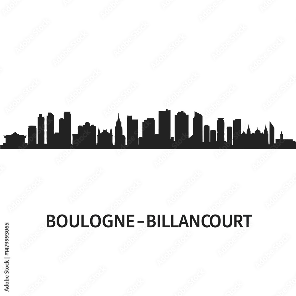 BoulogneBillancourt Skyline with France, and Cityscape. BoulogneBillancourt Skyline with France, and Cityscape.