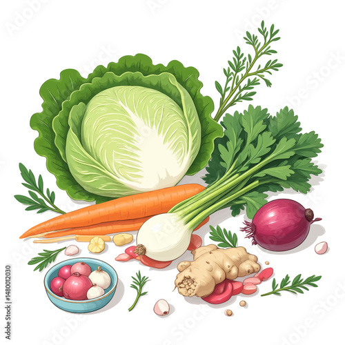 Fresh Vegetables for Healthy Meal Preparation