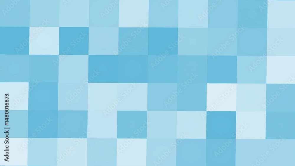 Abstract motion background animation moving blue cubes, smooth loop animation Abstract motion background animation moving blue cubes, smooth loop animation