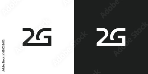 Letter 2G Logo Design