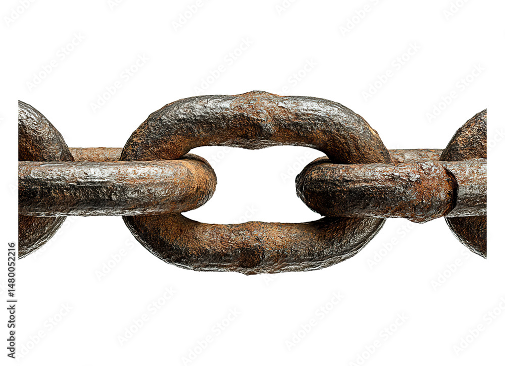 Obraz premium Chain breaking parts