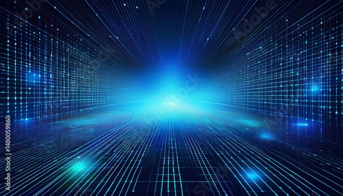 Wallpaper Mural digital information background Torontodigital.ca