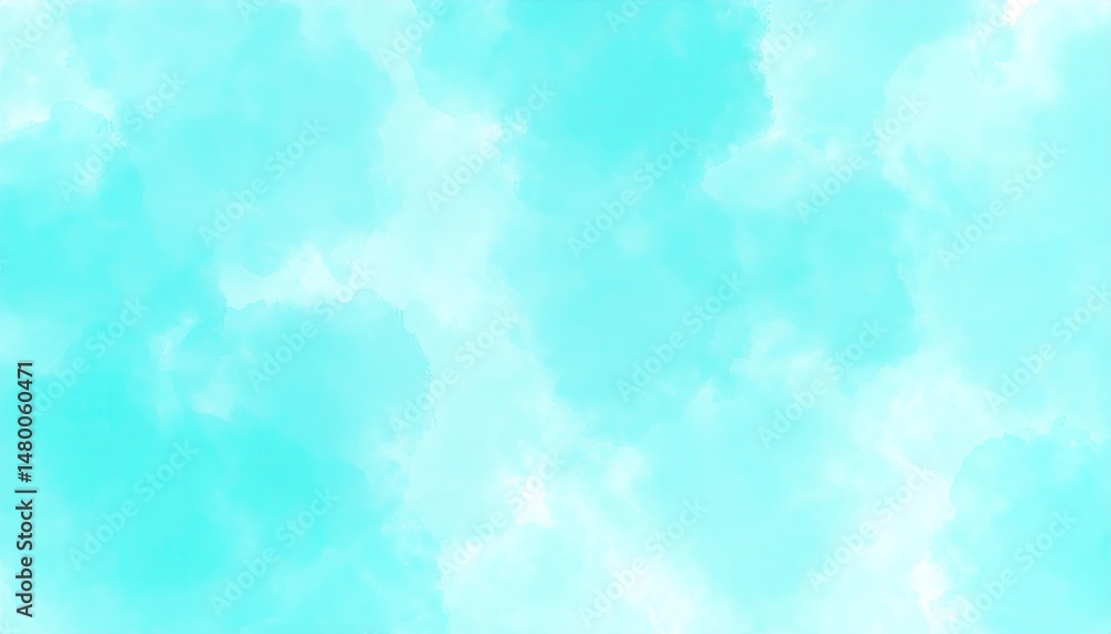 Obraz premium Soft Aqua Sky