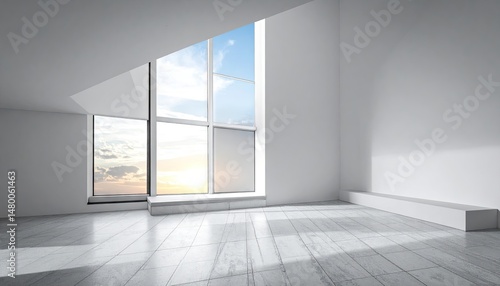Modern minimalist room