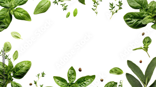 Fresh Herbs and Spices Frame