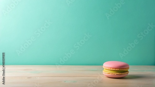 Elegant Pastel Food Photography Background: Subtle Brushstroke Texture