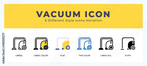 Vacuum icon vector for web. and mobile app
