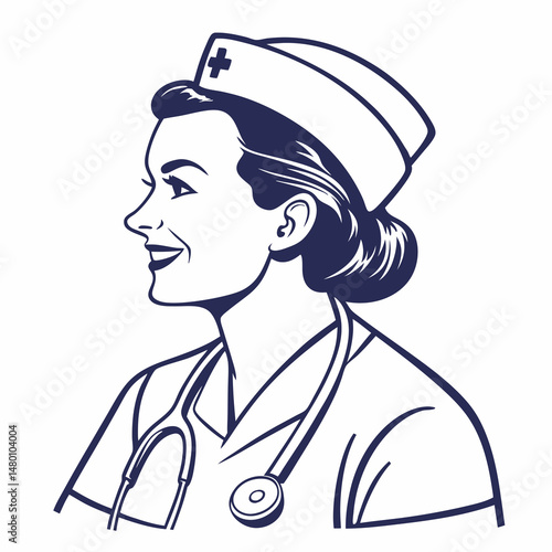 nurse icon
white backround