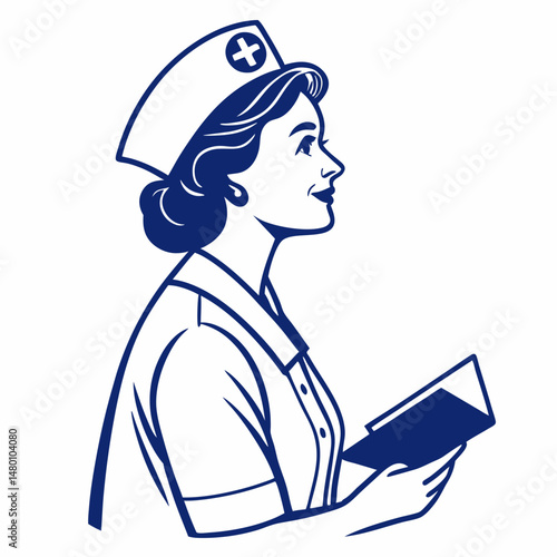nurse icon
white backround