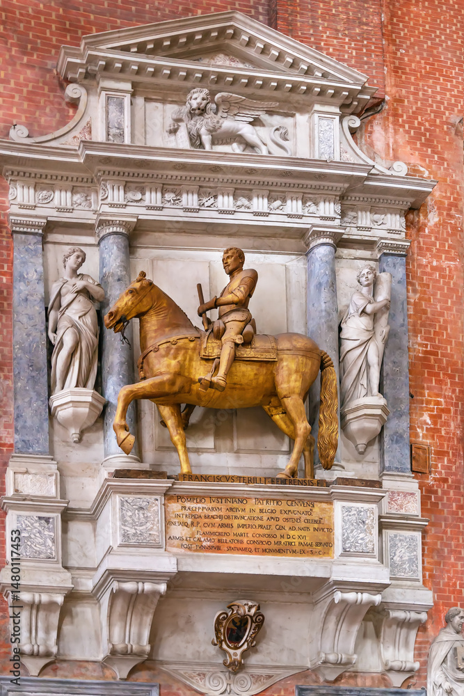 Fototapeta premium Basilica dei Santi Giovanni e Paolo, Venice, Italy