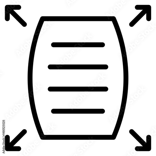 Decompression icon vector illustration