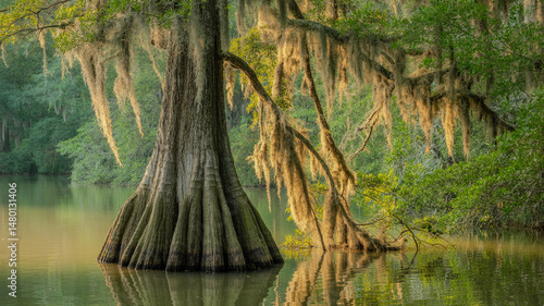 Bald cypress tree tree diagram ラクショウの木 