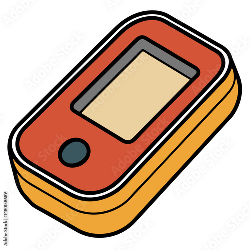 Fingertip pulse oximeter for measuring blood oxygen saturation and pulse rate