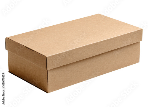 Rectangular shoebox packaging
