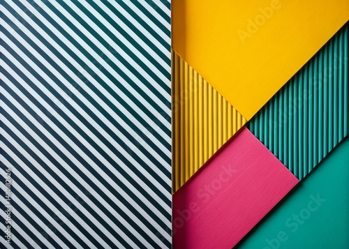 Trendy Minimalist Striped Background: Abstract Geometric Design for Modern Branding