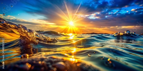 Underwater Macro Photography: Sunbeams, Waves, Ripples & Bubbles