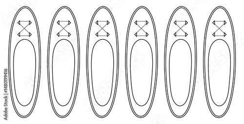 Coloring page with summer outline vector drawing of abstract ocean water wave. A aqua pattern. Ideal for entertaining kids, beach, seasonal, summertime, and aquatic black and white design.