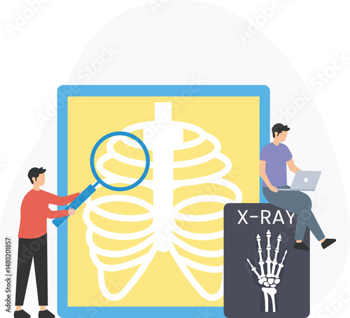 Chest X-ray or thoracic radiograph, lung scan or pulmonary imaging, diagnostic imaging or radiologic exam, chest film or X-ray screening, pneumonia detection or lung infection check, pleural effusion 