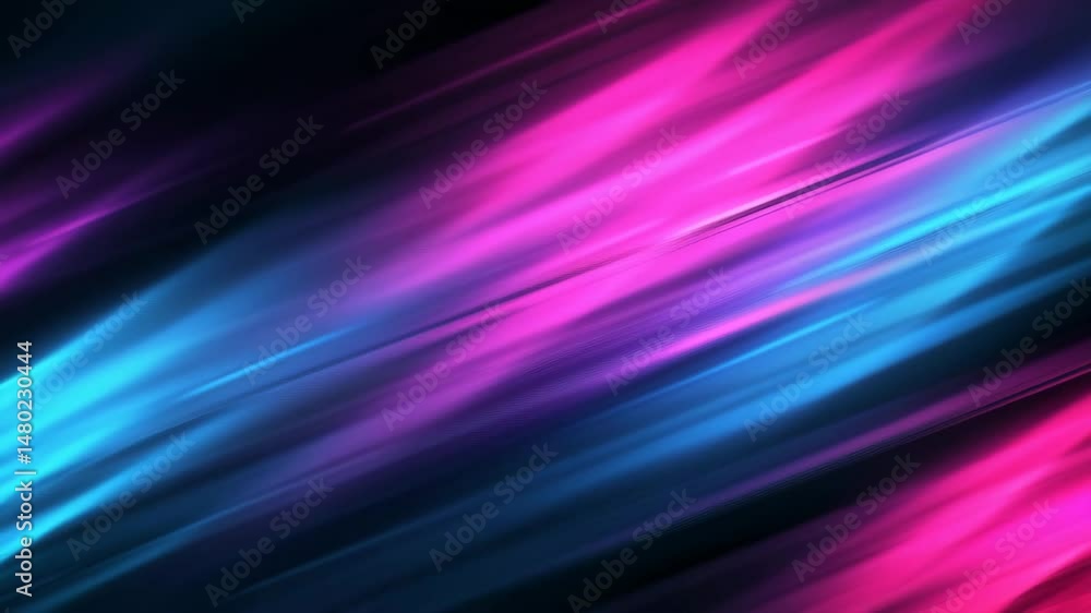 Neon Glowing Lines Pink Blue Abstract Background Neon Glowing Lines Pink Blue Abstract Background