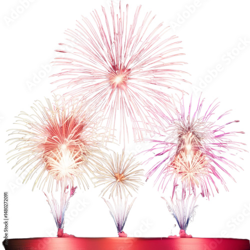 fireworks in the sky