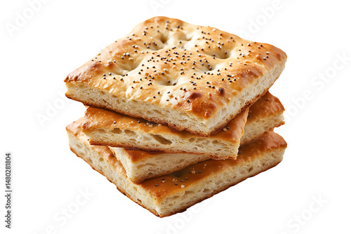 kosher unleavened bread isolated on transparent background
