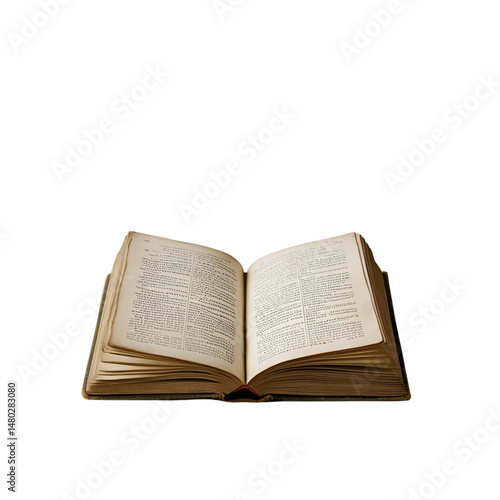open old book