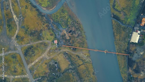 Exploring the Submerged Shores of Adjara at the Black Sea Coastline Where a River Meets the Ocean
