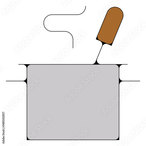 marmitte ustensile ustensiles cuisine pictogramme icone symbole