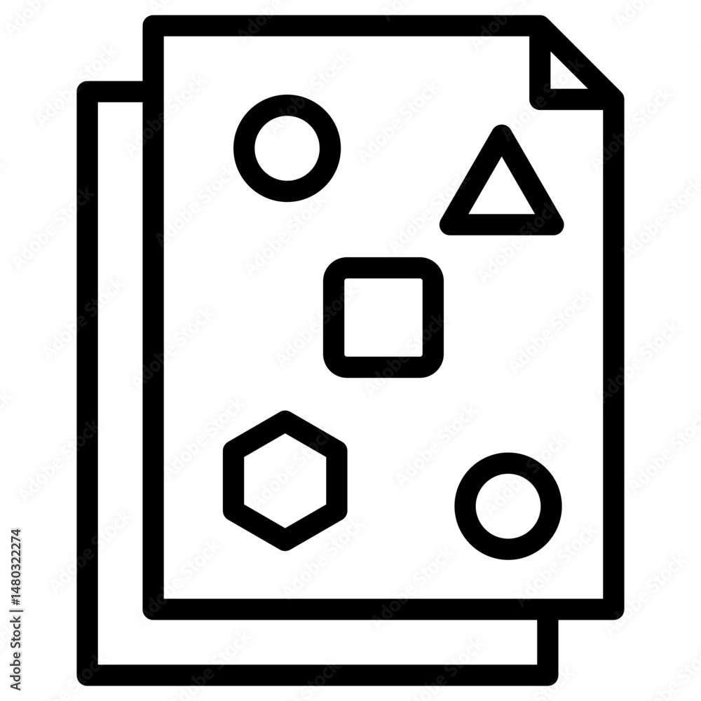 Unstructured Data Icon Unstructured Data Icon