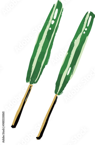 きゅうりの一本付けai