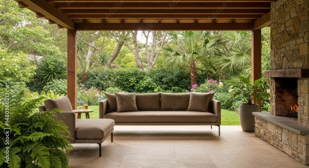 Obraz premium Outdoor Living Room, Photos