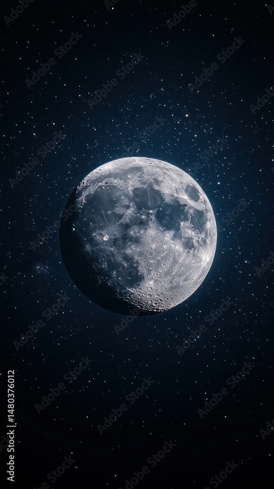 Celestial Moonlit Night Sky Celestial Moonlit Night Sky