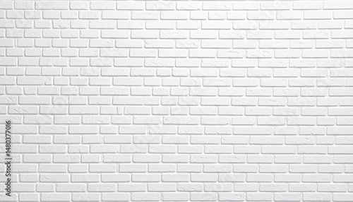 Una pared o muro de ladrillo viejo de color blanco ideal como fondo arquitectónico decorativo o recurso gráfico para transmitir estilo urbano vintage o minimalista en proyectos creativos
