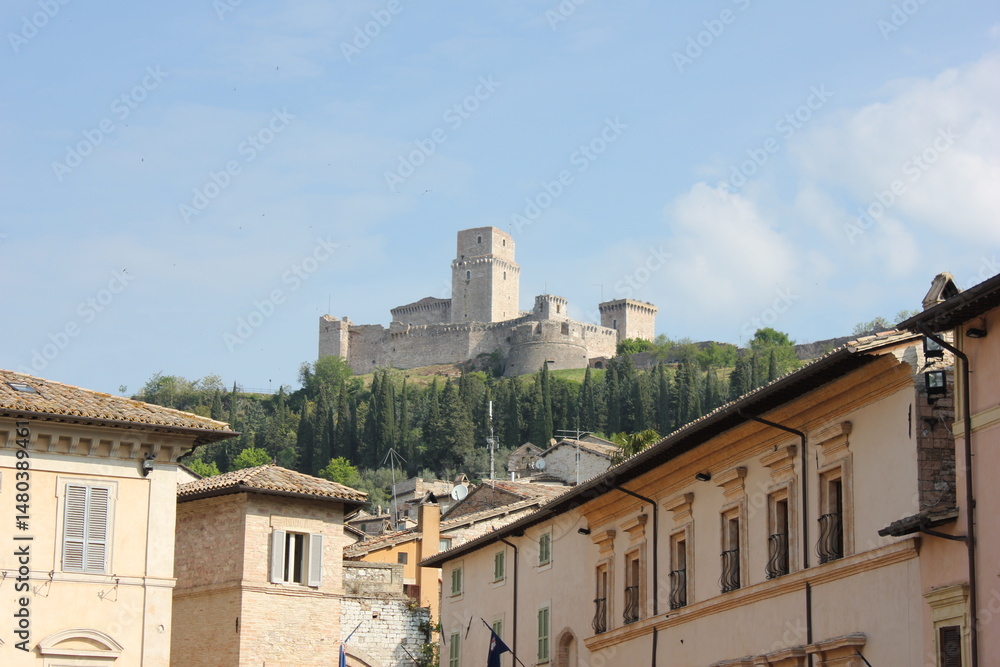 Obraz premium Zamek na wzniesieniu