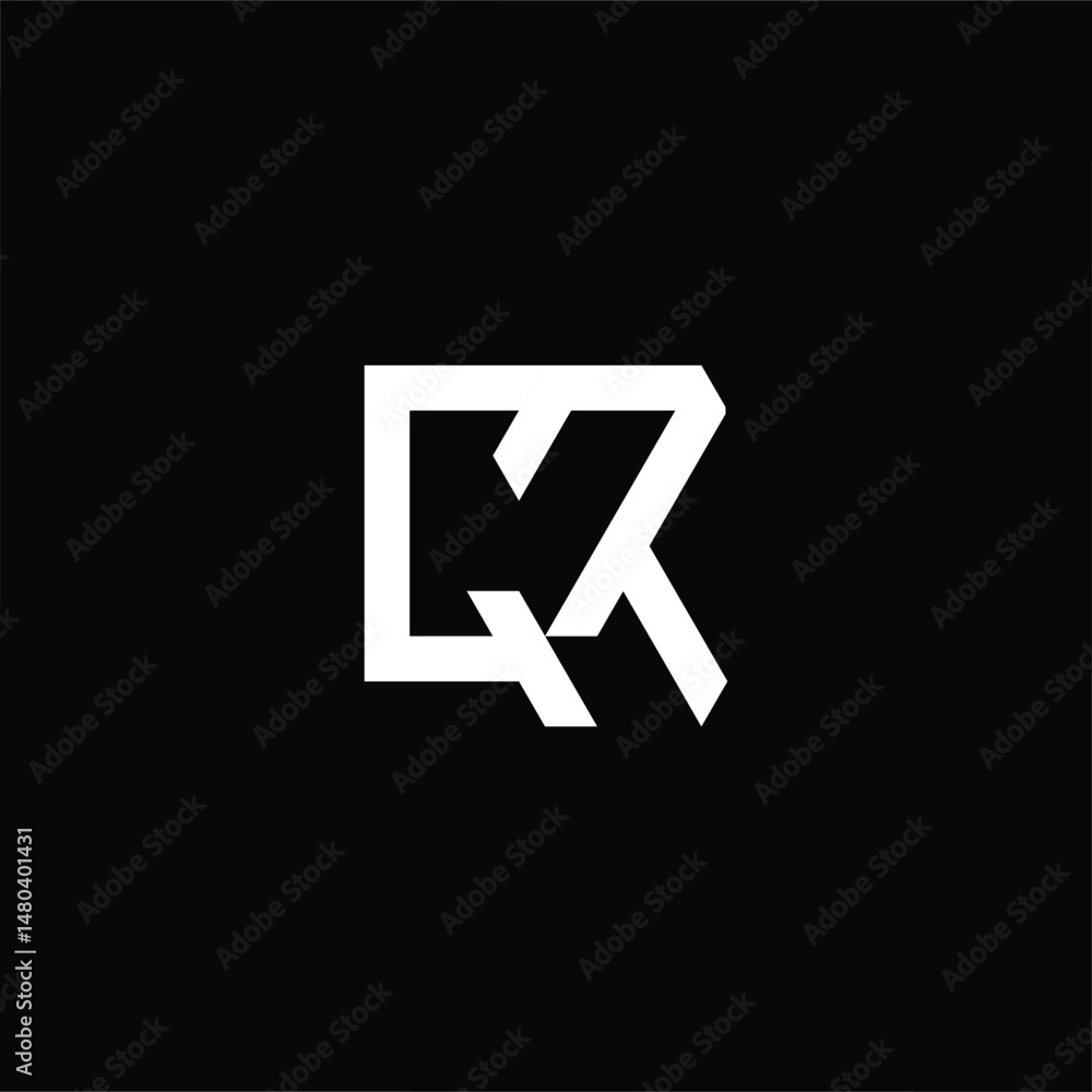 Modern flat style logo featuring the letters Q, R, and K in a monogram design. Clean, minimalist, and professional, perfect for branding and corporate identity. Modern flat style logo featuring the letters Q, R, and K in a monogram design. Clean, minimalist, and professional, perfect for branding and corporate identity.