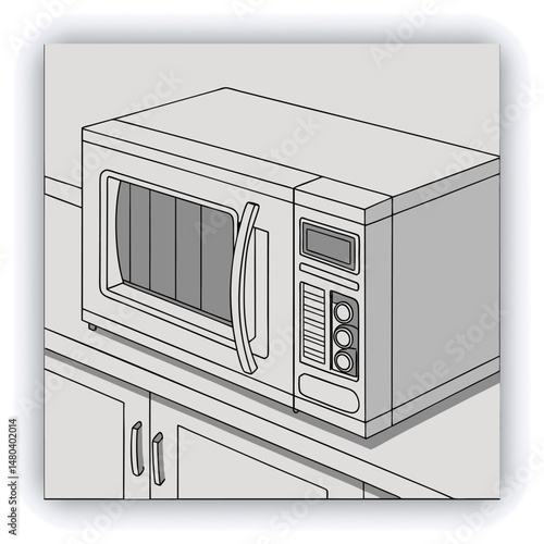transparent backround isolates top mount fridge. Stainless steel double door refrigerator viewed from the side. Modern kitchen and household appliances include frost free freezer.