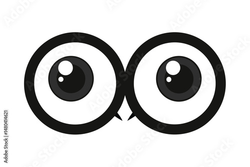 vector illustration of an eye